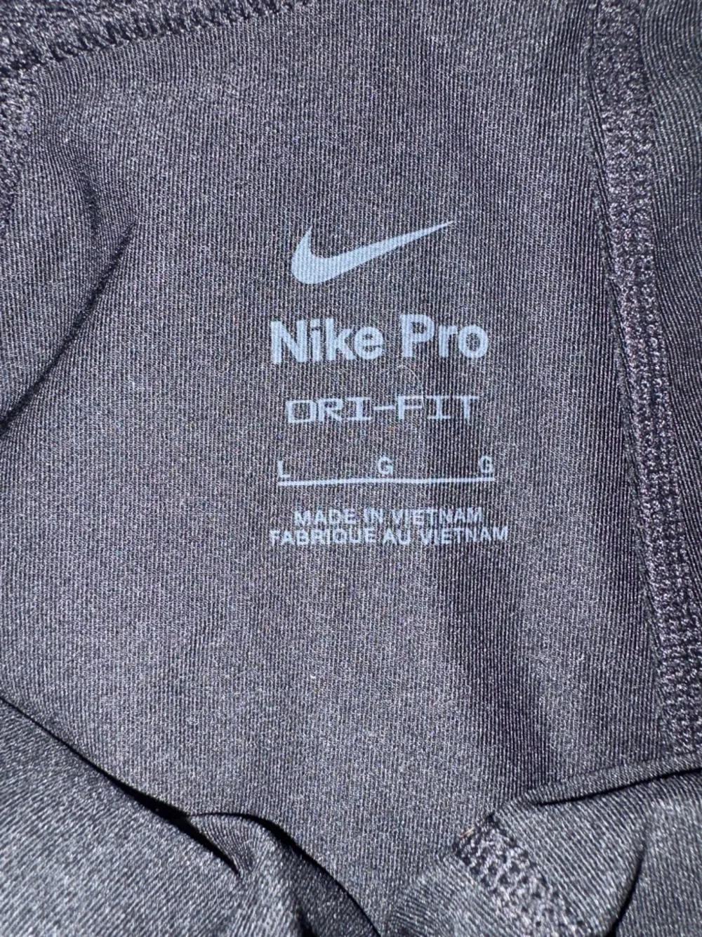 Black Nike Pro Biker Shorts